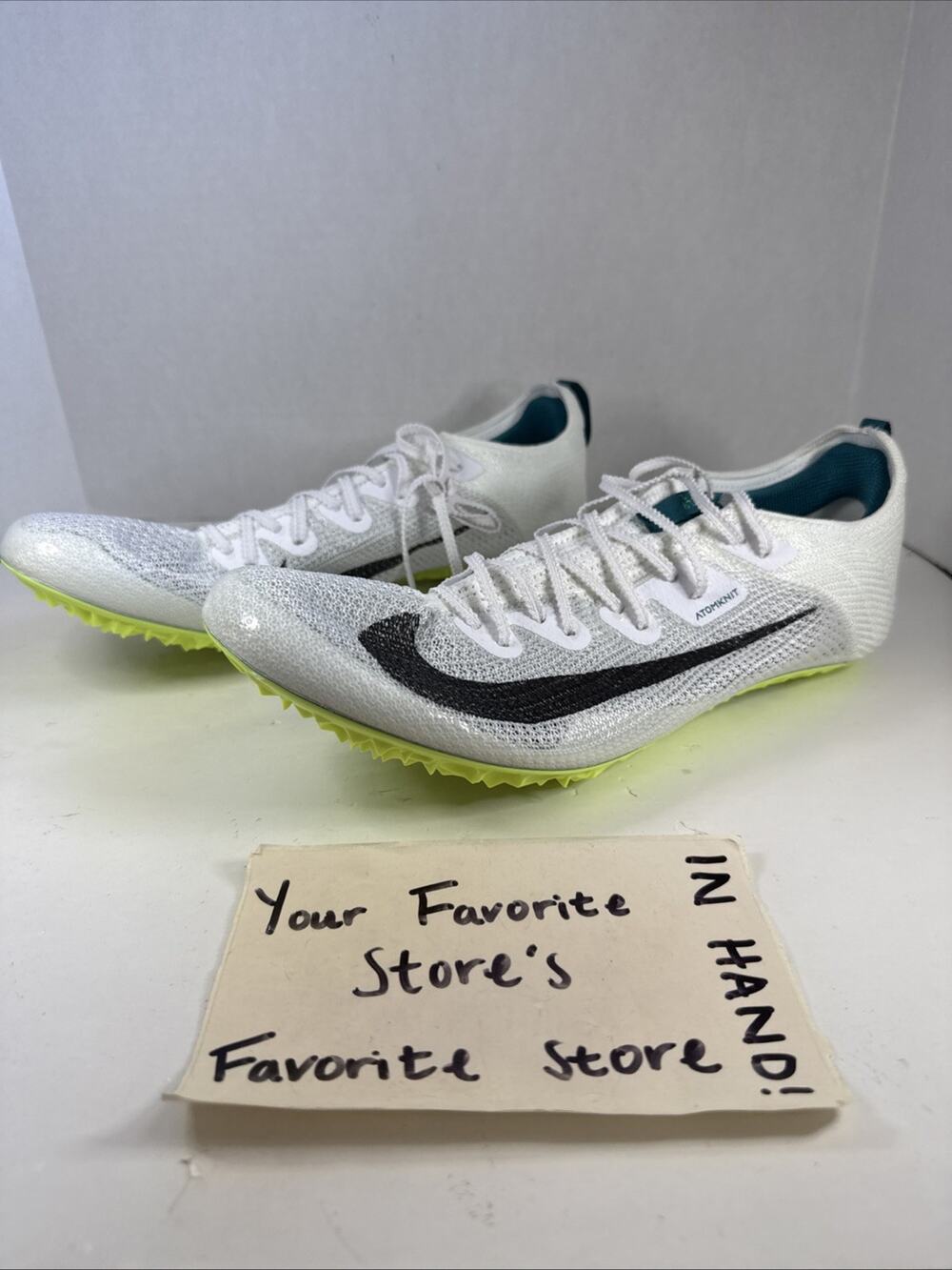 Nike Zoom Superfly Elite 2 Flyknit Track Field Shoes FZ9662 100 Men’s Size 14